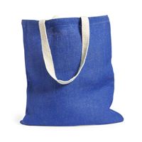 BORSA IN JUTA CON MANICI IN COTONE NATURAL